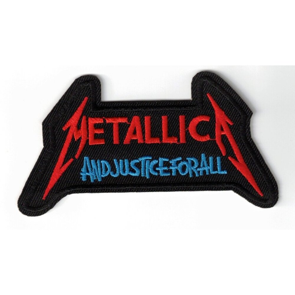 Metallica And Justice For All Rock Band Music 2x4in Iron / Sew-On Patch
